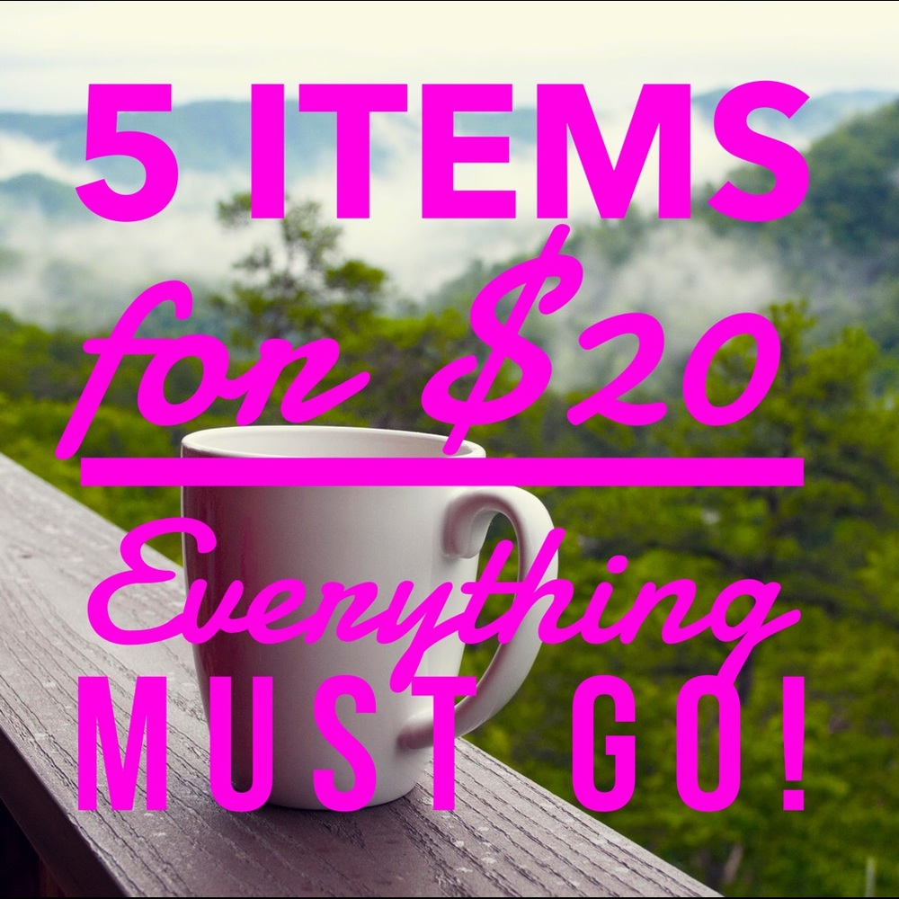 Bundle ✅5 for $20! Don't Miss Out Sale!!